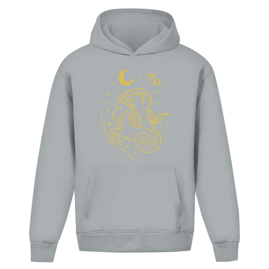 Oversize Hoodie – Sternzeichen Steinbock | Celestia Spirit | Spirituelle Mode
