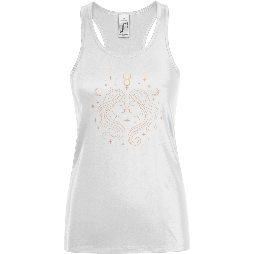 Basic Tank Top - Zwillinge | Damen | Celestia Spirit