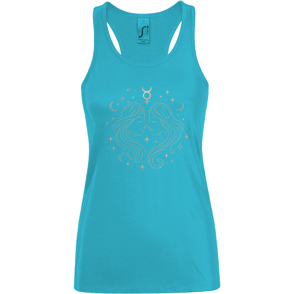 Basic Tank Top - Zwillinge | Damen | Celestia Spirit