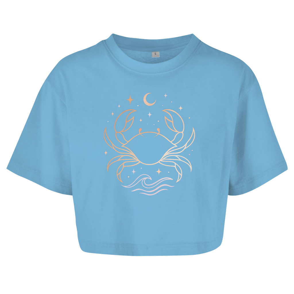 Oversize Crop Top - Cancer | Women | Celestia Spirit