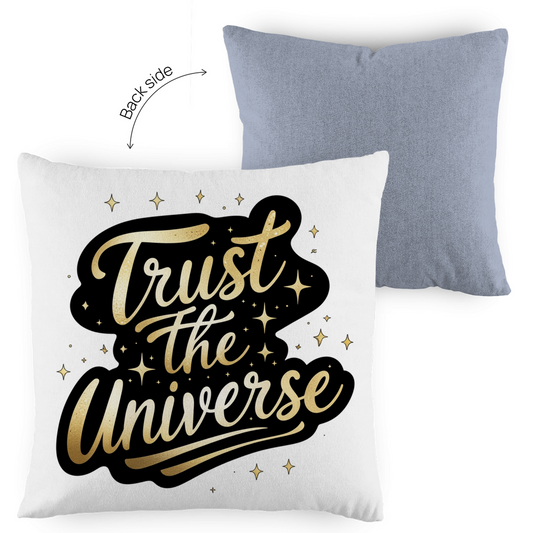 zweifarbiges Kopfkissen - Trust the Universe | Home & Living | Celestia Spirit