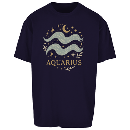 Oversize T-Shirt – Sternzeichen Wassermann | Celestia Spirit | Spirituelle Mode