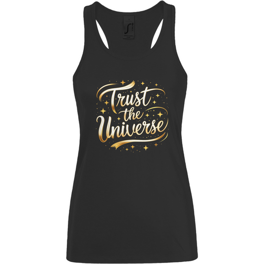Basic Tank Top - Trust the Universe | Damen | Celestia Spirit