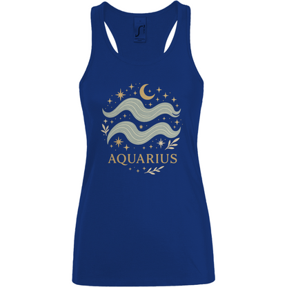 Damen Tank Top – Sternzeichen Wassermann | Celestia Spirit | Spirituelle Mode
