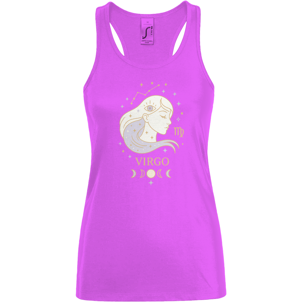 Damen Tank Top – Sternzeichen Jungfrau | Celestia Spirit | Spirituelle Mode