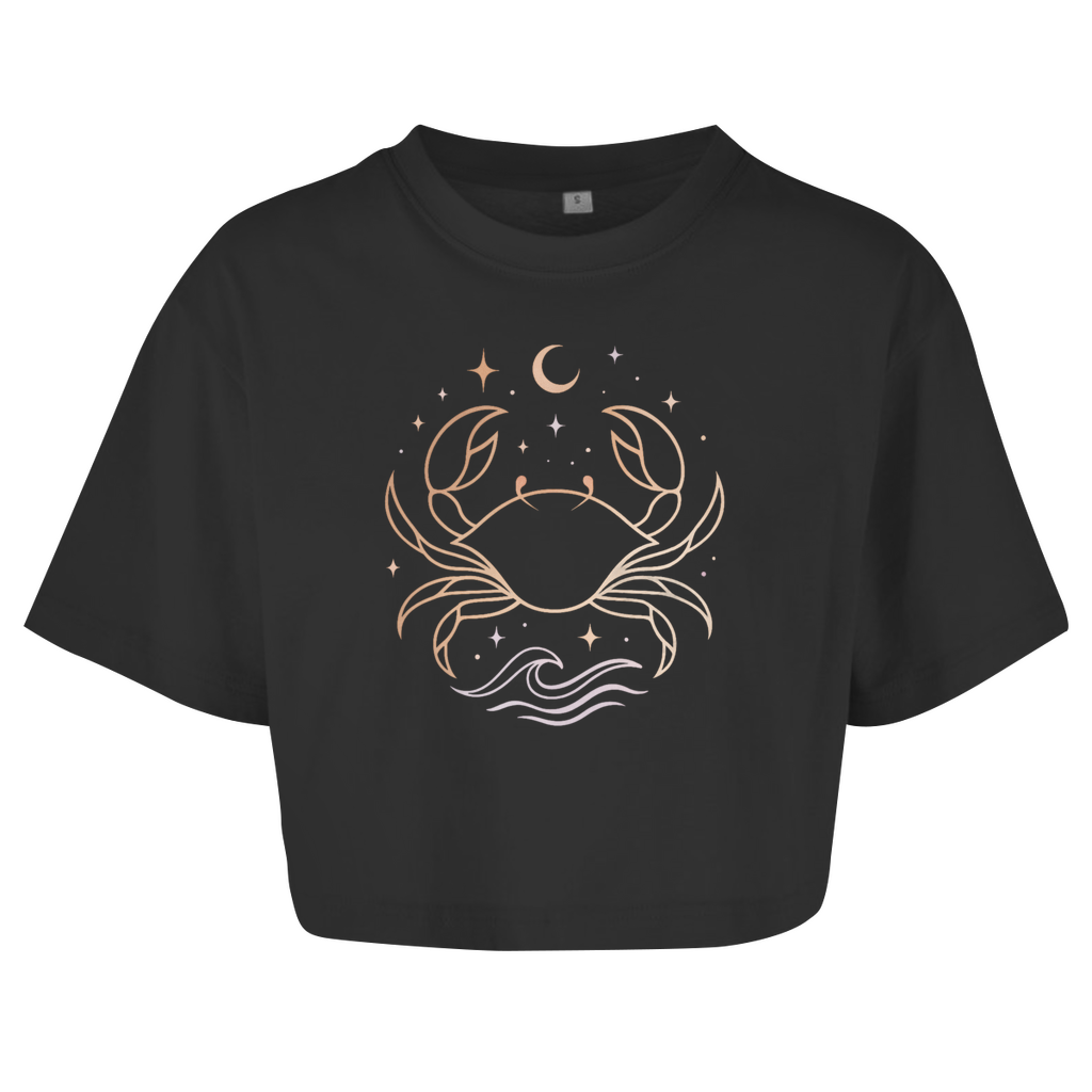 Oversize Crop Top - Cancer | Women | Celestia Spirit