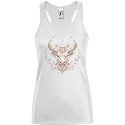 Basic Tank Top - Stier | Damen | Celestia Spirit