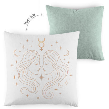 zweifarbiges Kopfkissen - Zwillinge | Home & Living | Celestia Spirit