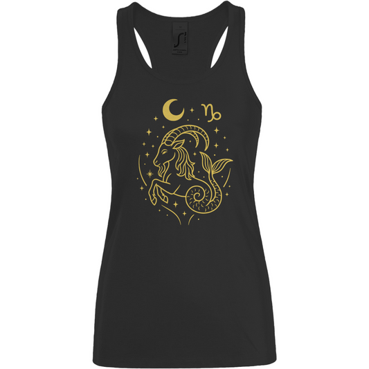 Damen Tank Top – Sternzeichen Steinbock | Celestia Spirit | Spirituelle Mode