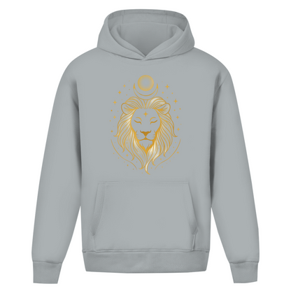 Oversize Hoodie – Sternzeichen Löwe | Celestia Spirit | Spirituelle Mode