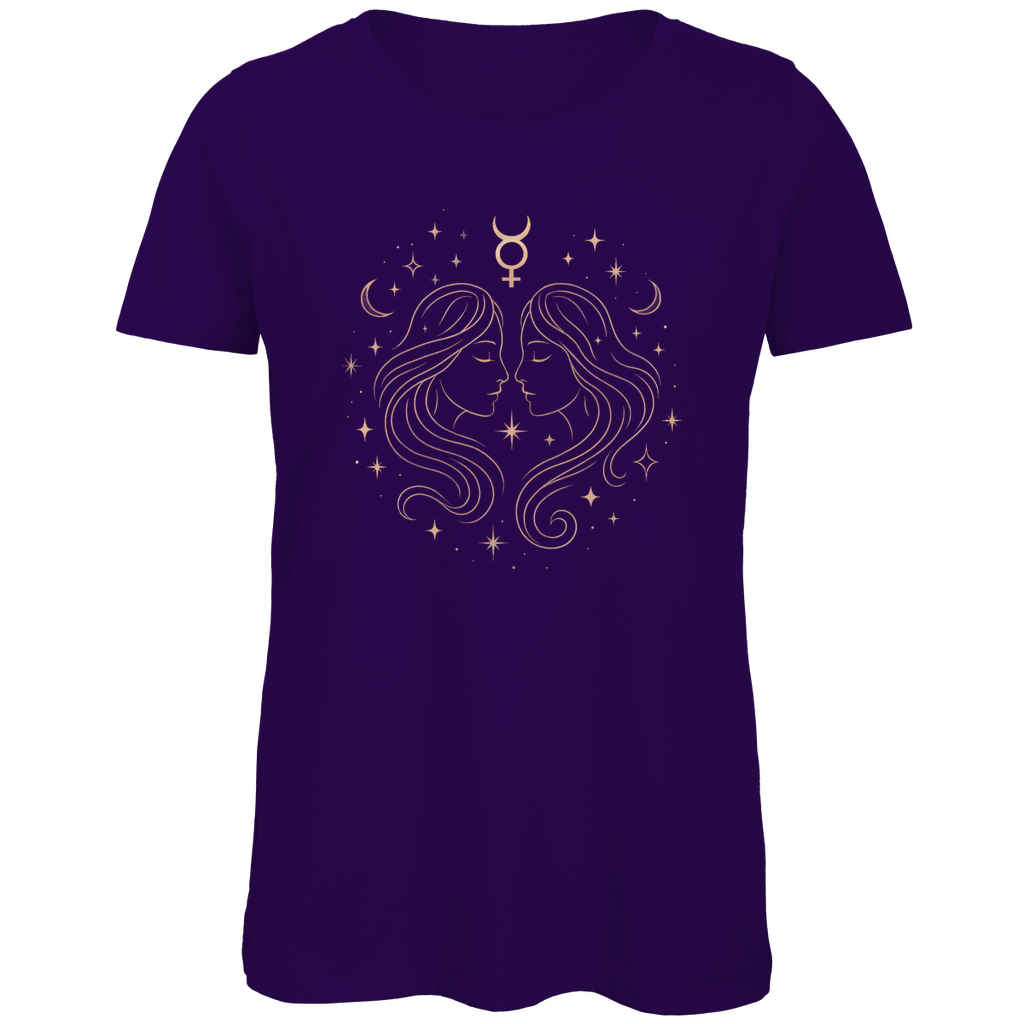 Premium Bio T-Shirt - Zwillinge | Damen | Celestia Spirit