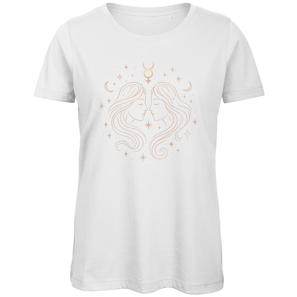 Premium Bio T-Shirt - Zwillinge | Damen | Celestia Spirit