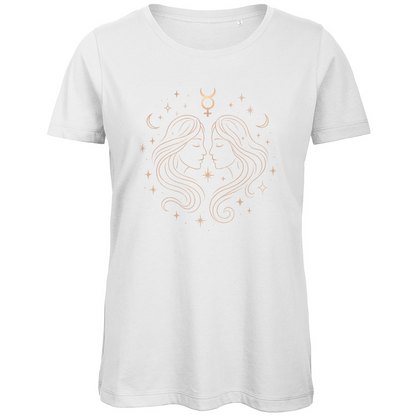 Premium Bio T-Shirt - Zwillinge | Damen | Celestia Spirit
