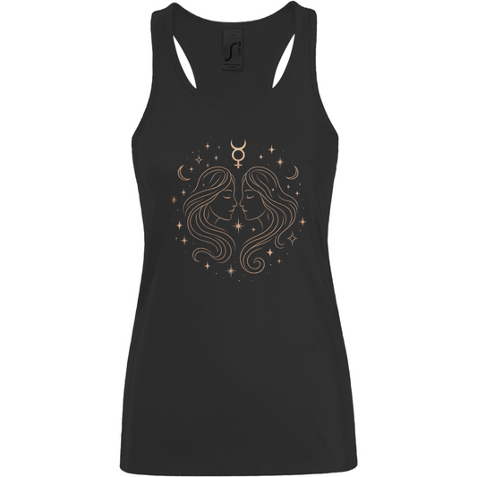 Basic Tank Top - Zwillinge | Damen | Celestia Spirit