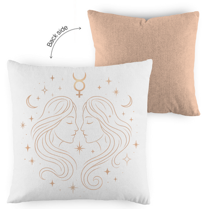 zweifarbiges Kopfkissen - Zwillinge | Home & Living | Celestia Spirit