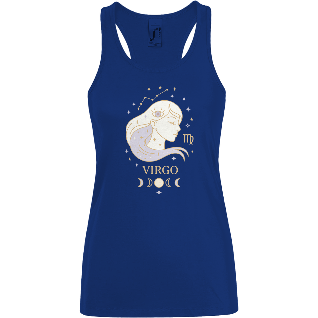 Damen Tank Top – Sternzeichen Jungfrau | Celestia Spirit | Spirituelle Mode