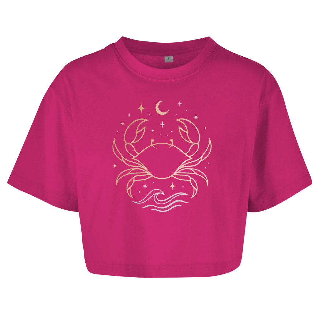 Oversize Crop Top - Cancer | Women | Celestia Spirit