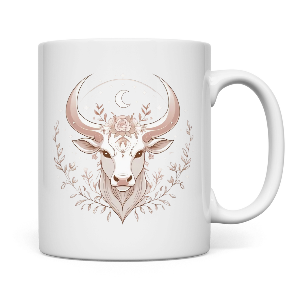 Sternzeichen Kaffee Tasse - Stier | Celestia Spirit