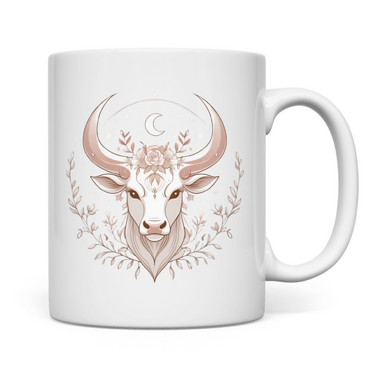 Sternzeichen Kaffee Tasse - Stier | Celestia Spirit