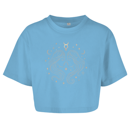 Oversize Crop Top - Zwillinge | Damen | Celestia Spirit