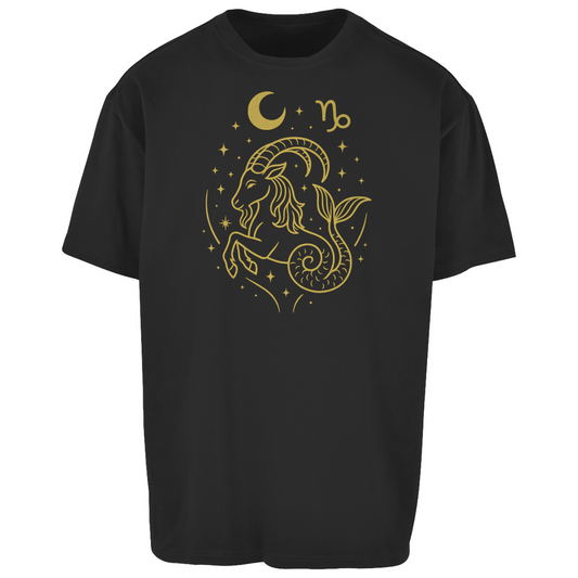 Oversize T-Shirt – Sternzeichen Steinbock | Celestia Spirit | Spirituelle Mode