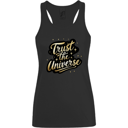 Basic Tank Top - Trust the Universe | Damen | Celestia Spirit