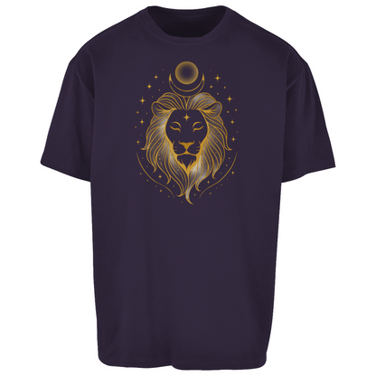 Oversize T-Shirt – Sternzeichen Löwe | Celestia Spirit | Spirituelle Mode