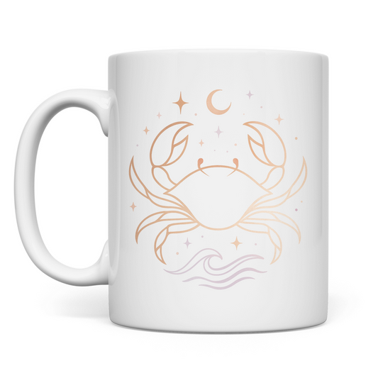 Sternzeichen Kaffee Tasse - Krebs | Celestia Spirit