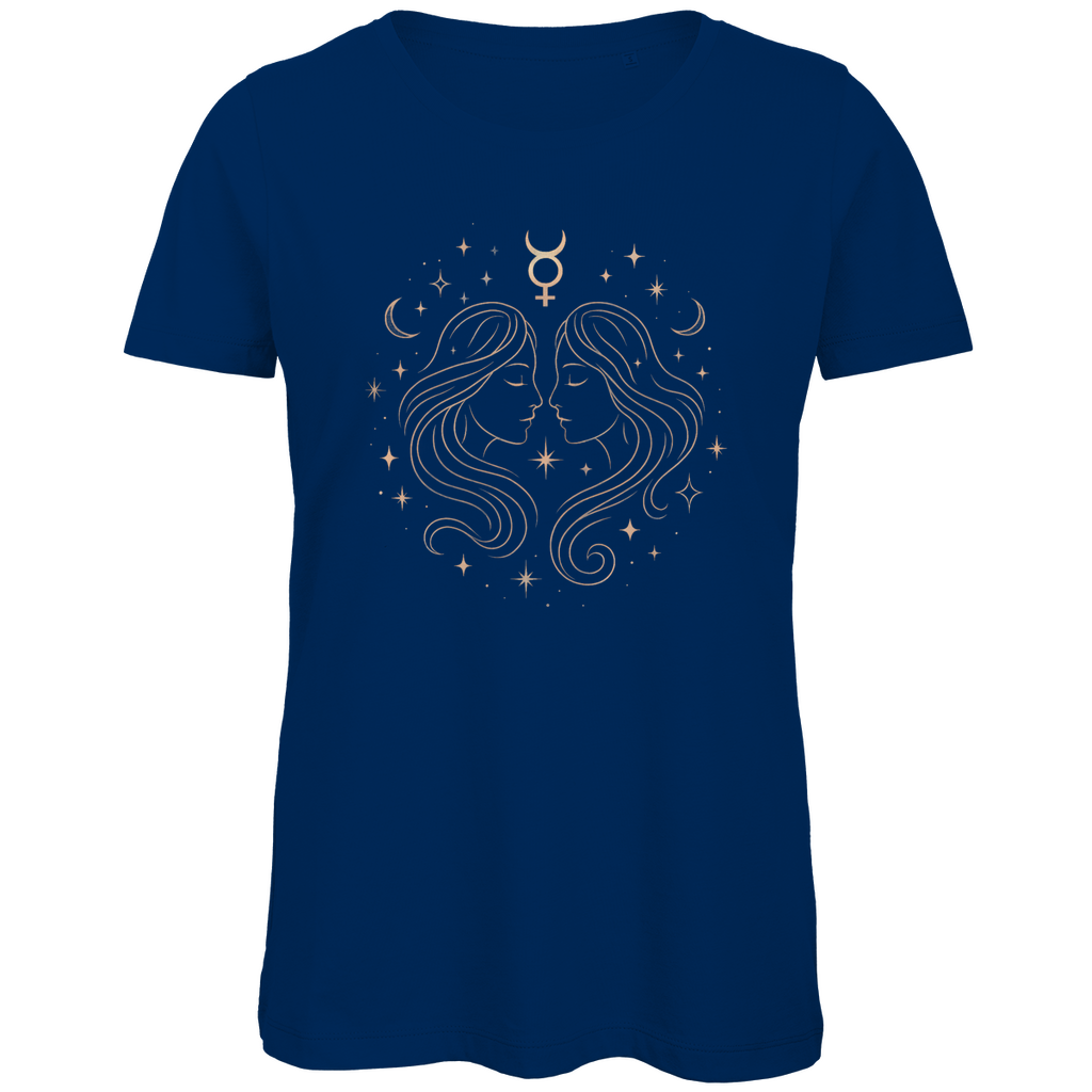 Premium Bio T-Shirt - Zwillinge | Damen | Celestia Spirit