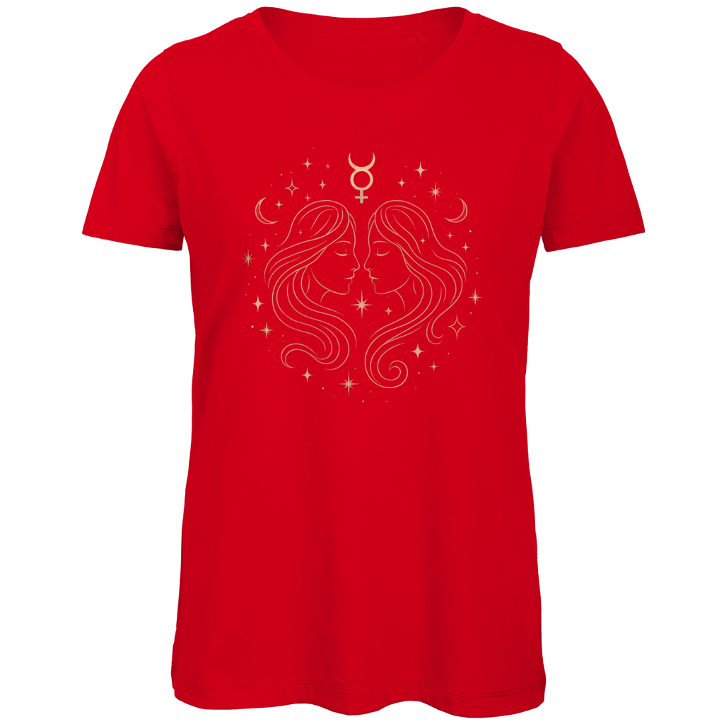 Premium Bio T-Shirt - Zwillinge | Damen | Celestia Spirit