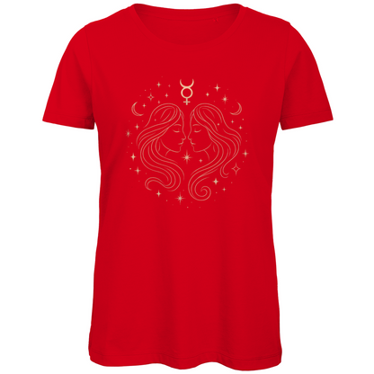 Premium Bio T-Shirt - Zwillinge | Damen | Celestia Spirit