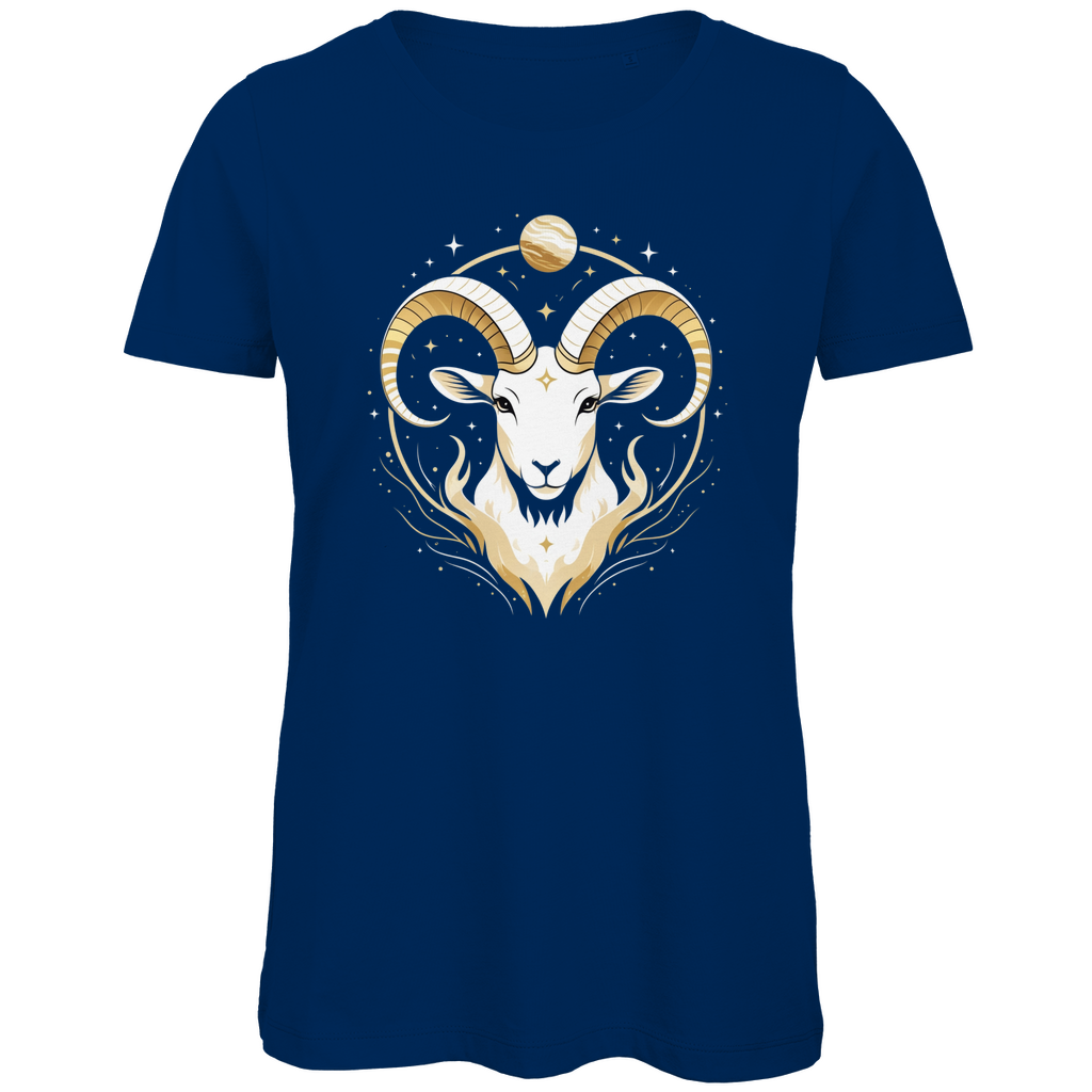 Premium Organic T-Shirt - Aries | Women | Celestia Spirit