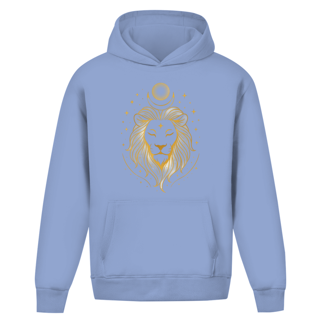 Oversize Hoodie – Sternzeichen Löwe | Celestia Spirit | Spirituelle Mode