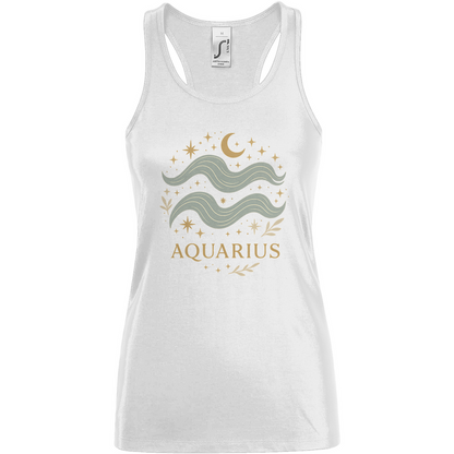 Damen Tank Top – Sternzeichen Wassermann | Celestia Spirit | Spirituelle Mode