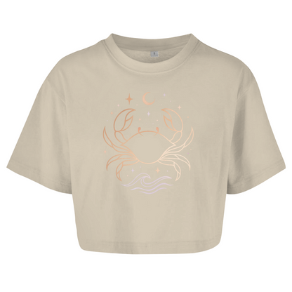 Oversize Crop Top - Cancer | Women | Celestia Spirit