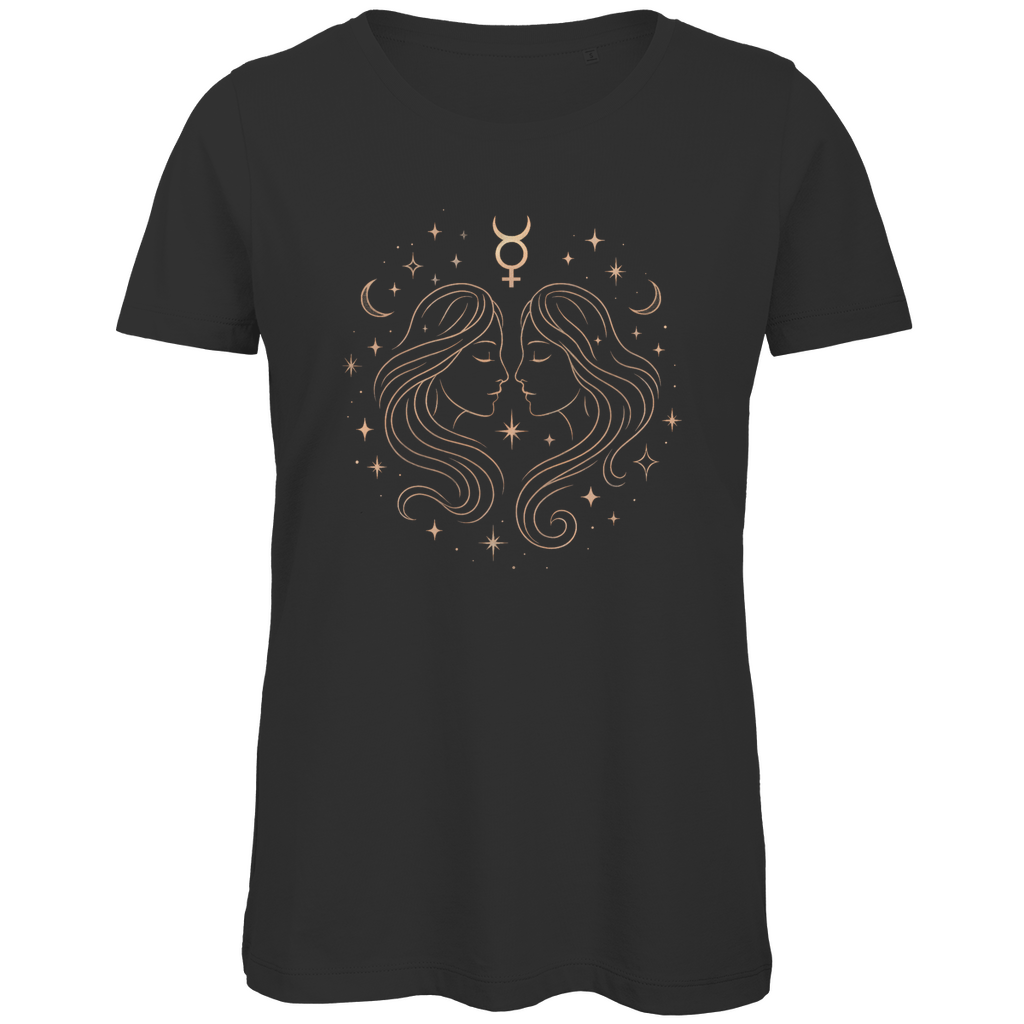 Premium Bio T-Shirt - Zwillinge | Damen | Celestia Spirit