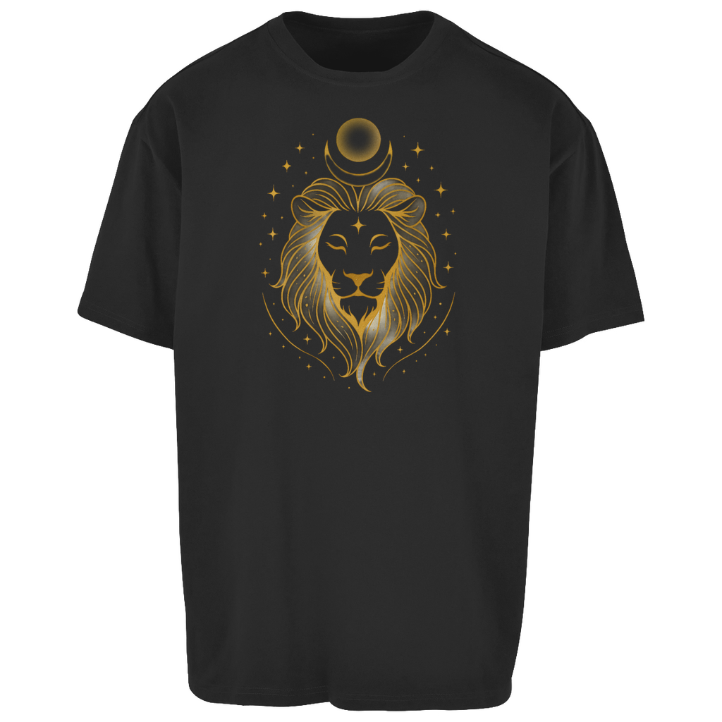 Oversize T-Shirt – Sternzeichen Löwe | Celestia Spirit | Spirituelle Mode