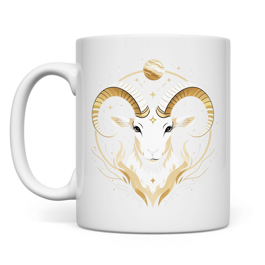 Zodiac Coffee Mug - Aries | Celestia Spirit