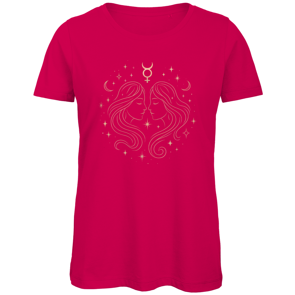 Premium Bio T-Shirt - Zwillinge | Damen | Celestia Spirit