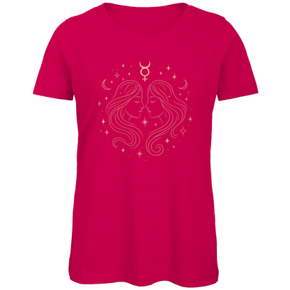 Premium Bio T-Shirt - Zwillinge | Damen | Celestia Spirit